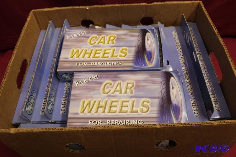 Large Lot of Parts Car Wheels For Repairing...
