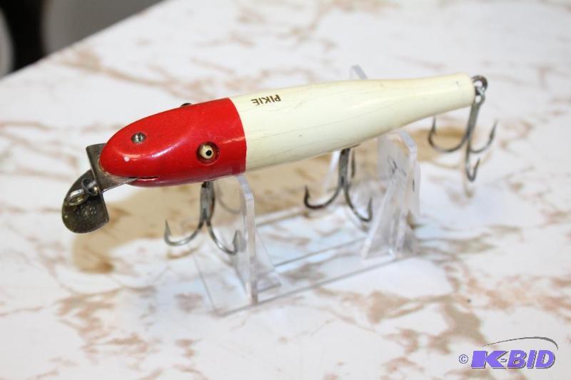 Vintage Fish Lure on Display Stand...