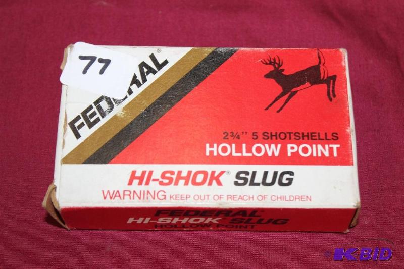5 12 GA 2 34 Slugs