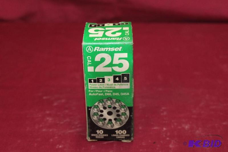 Half Box .25 cal. loads&nbsp...