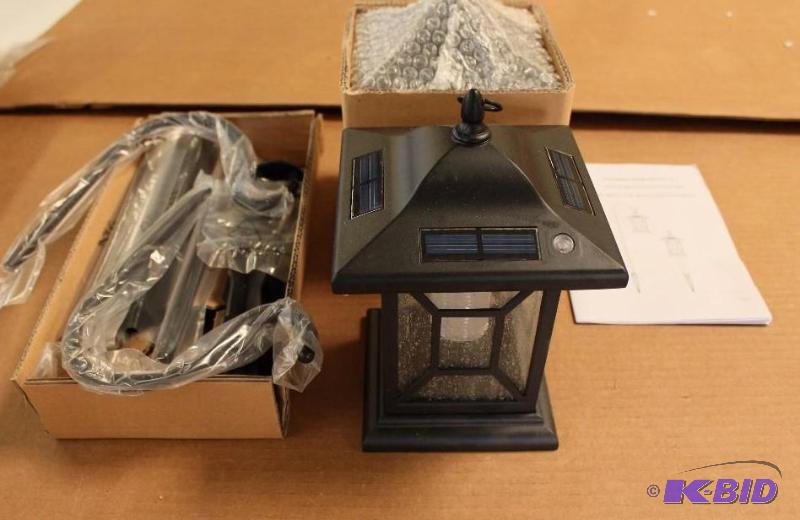 Hampton Bay Solar Lanterns, seems complete, customer return