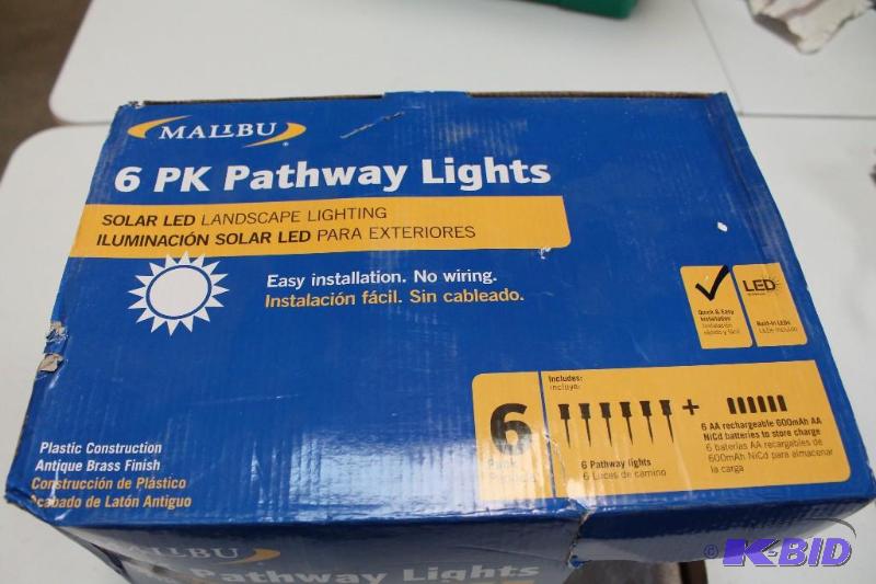Malibu Solar path lights, missing light, customer return