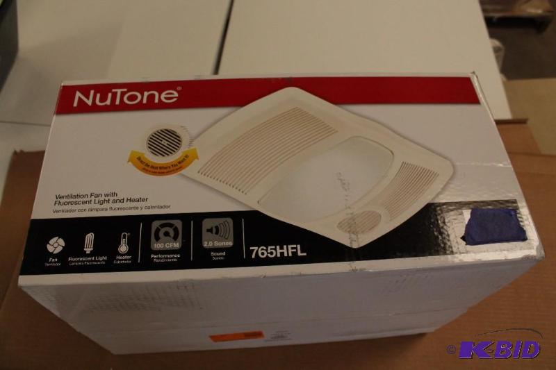 Nutone vent fan, seems complete, Customer return