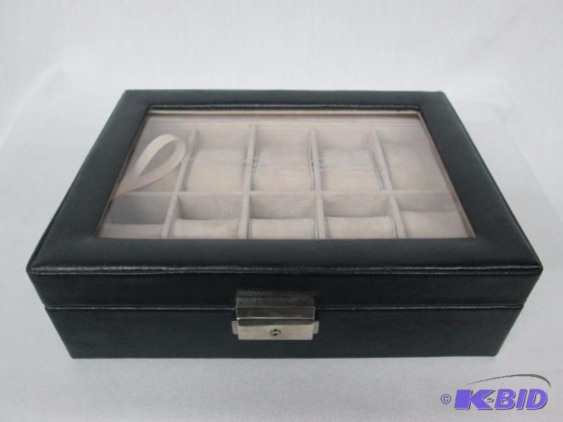 Personalized Leather Jewelry Box