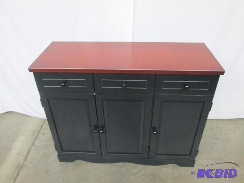 Sideboard with 3 Cabinets and Drawers