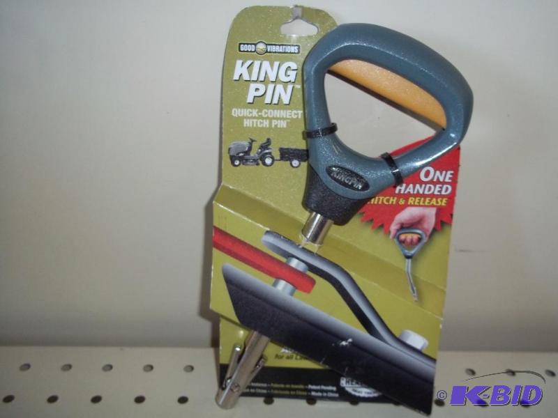 New King Pin quick connect hitch pin...
