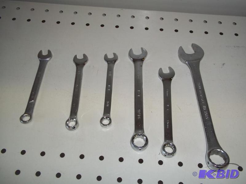 Tools, 6 wrenches...