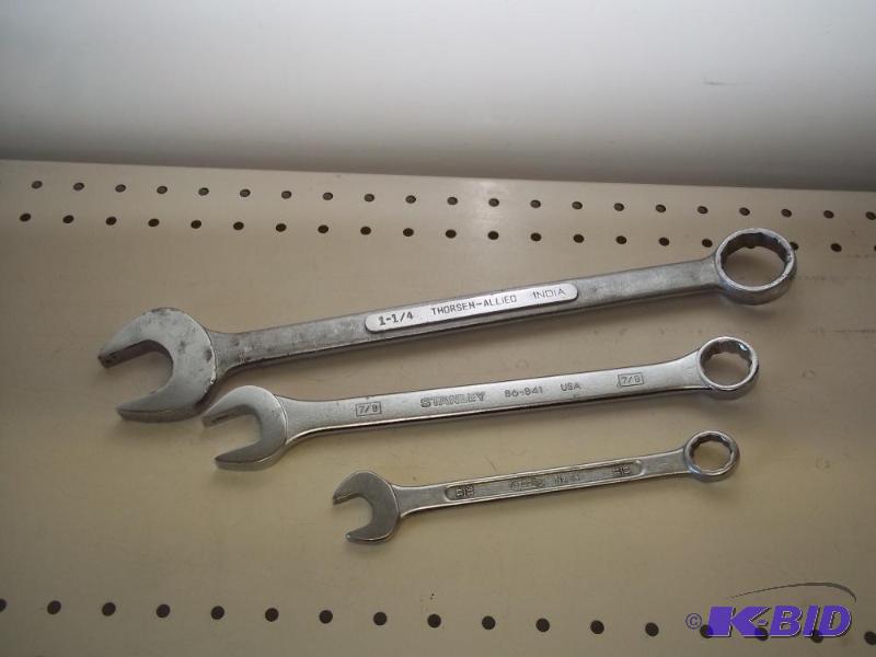 Tools, 3 wrenches...