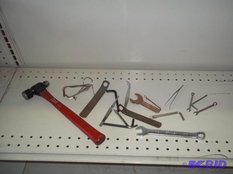 Tools, Hammer, Allan wrenches, tweasers...