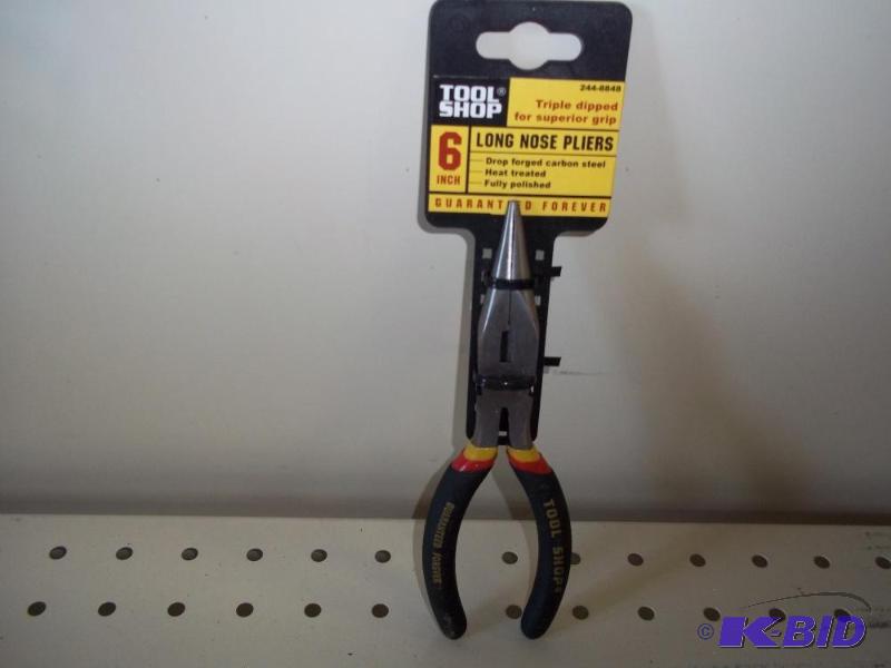 New Tool Shop 6&quot Long nose pliers...