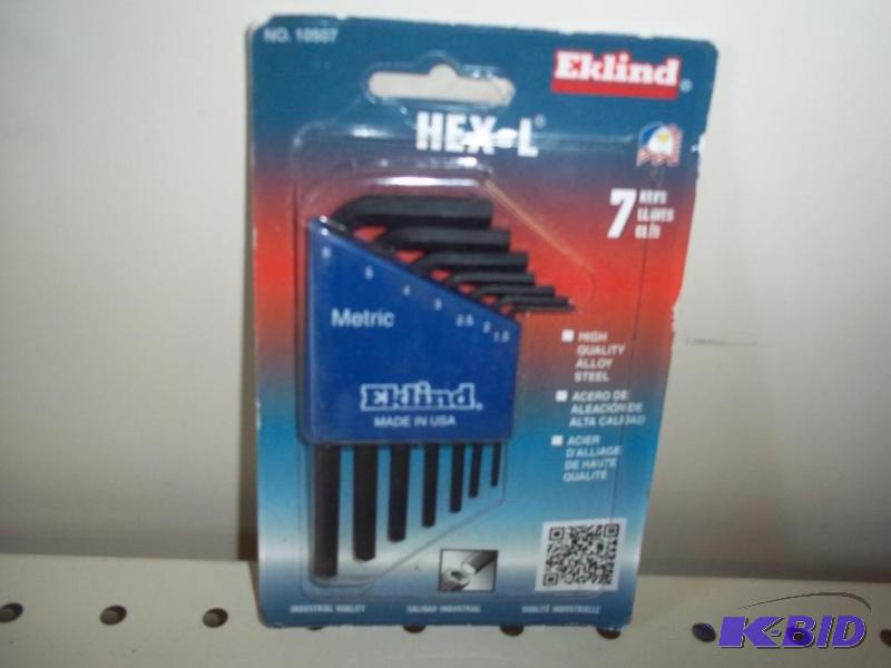 New 7 piece metric Hex tool...