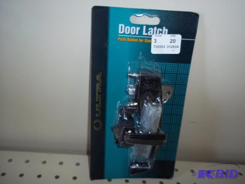 New Door Latch...