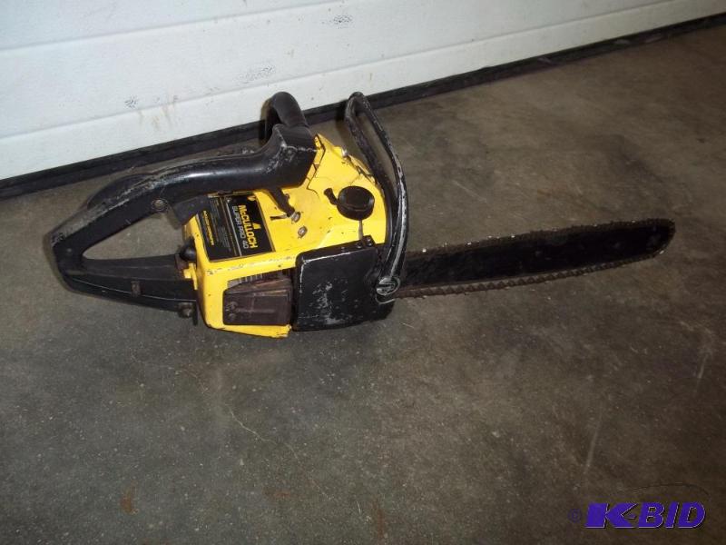 McCulloch super pro 40 Chain saw 14&quot...