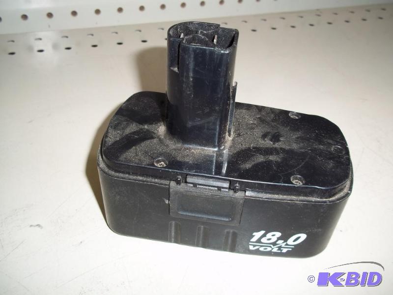 18v cordless tool battery...