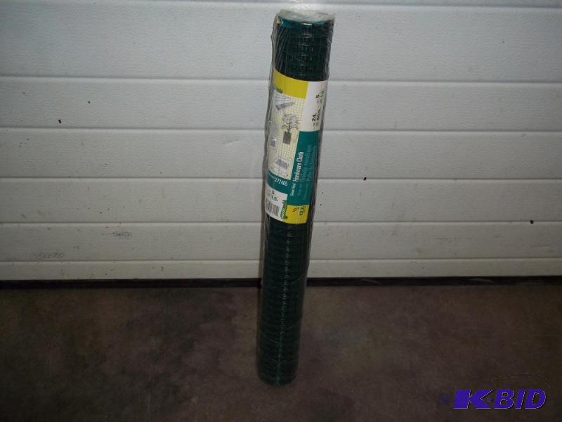 New Green Vinyl hardware cloth 12&quot mesh...