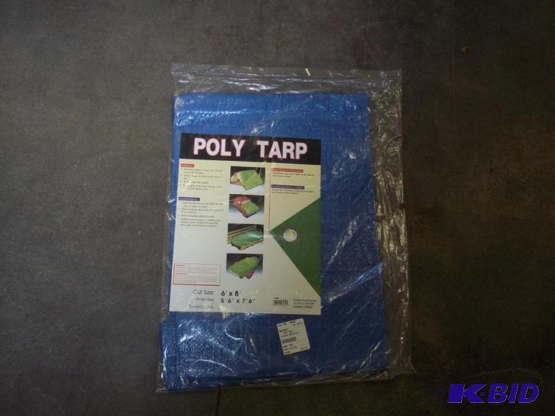 New Poly Tarp 6 x 8...