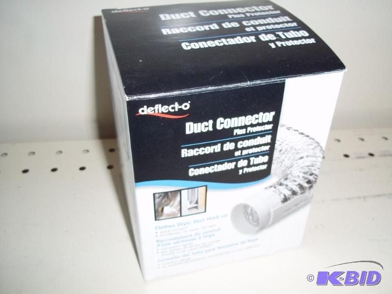 New Duct Connector Clothes dryer duck hook up...
