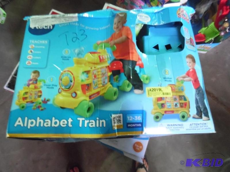 lot T23 image: Alphabet Train -Sit and stand -Ages 12 to 36 ...