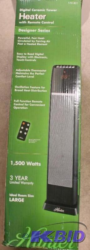 Hunter Heater, tested, customer return