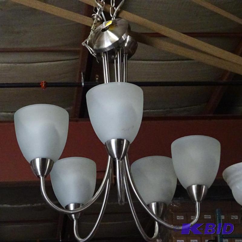 New display model brushed nickel with white o...