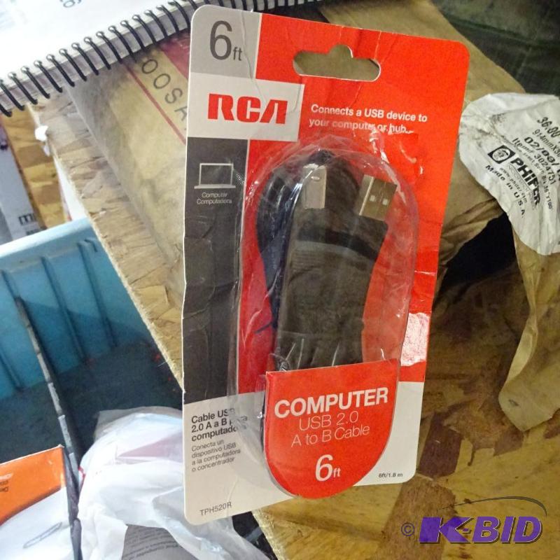 New light quantity of 5 RCA brand 6 ft USB de...