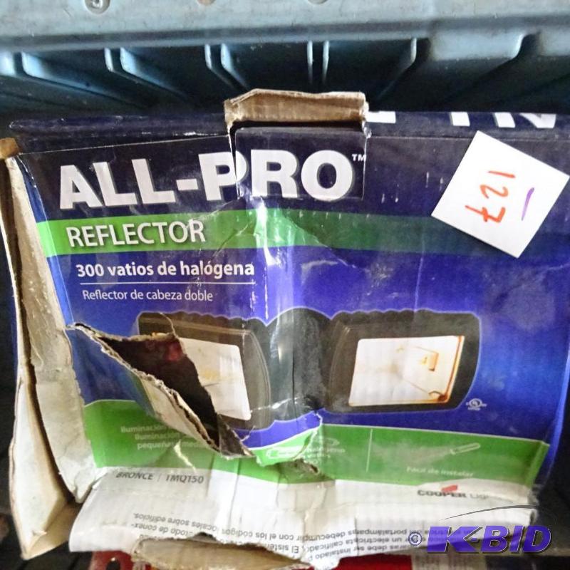 New All Pro reflector outdoor light fixture. ...