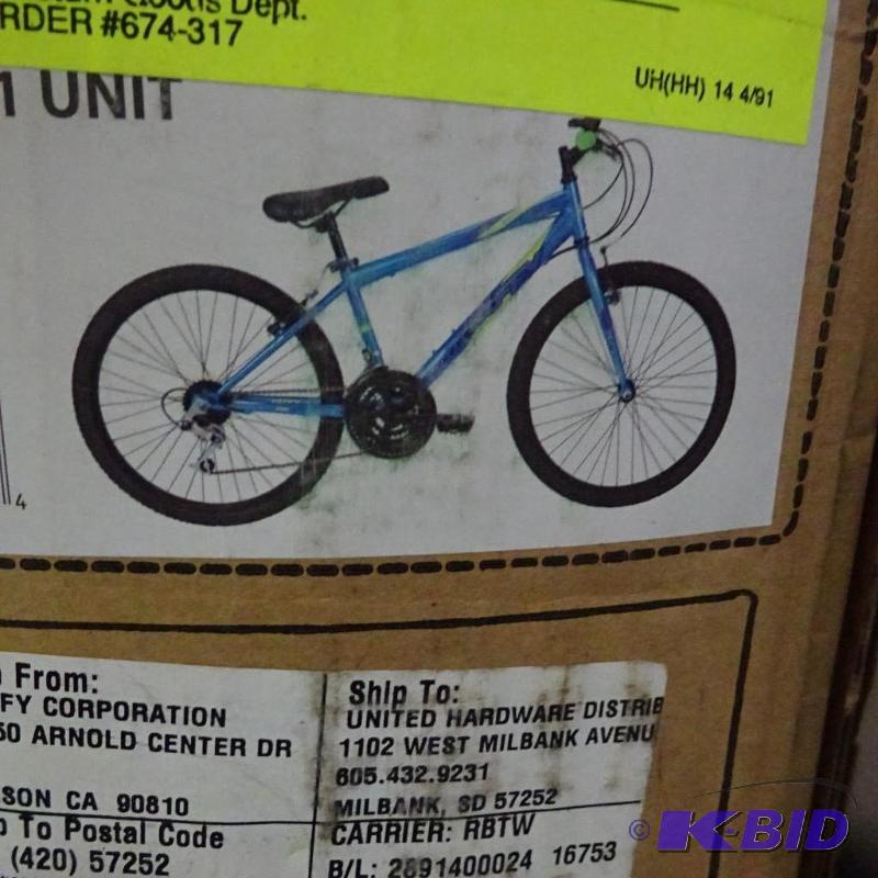 New huffy brand granite model 24 inch boys bi...
