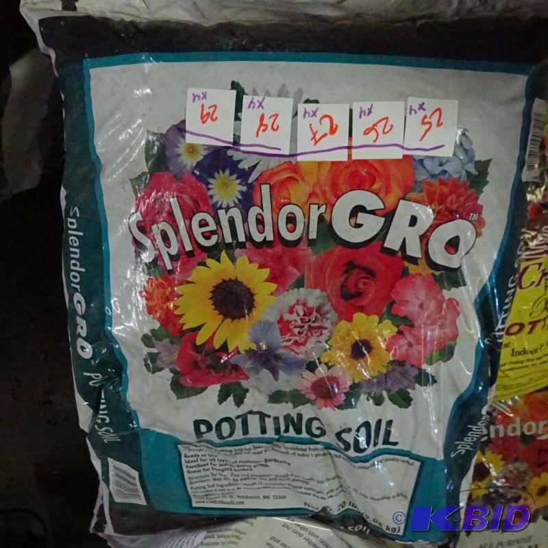 New quantity for bags of Splendora grow brand...