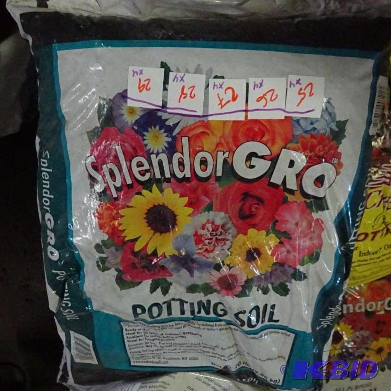 New quantity for bags of Splendora grow brand...