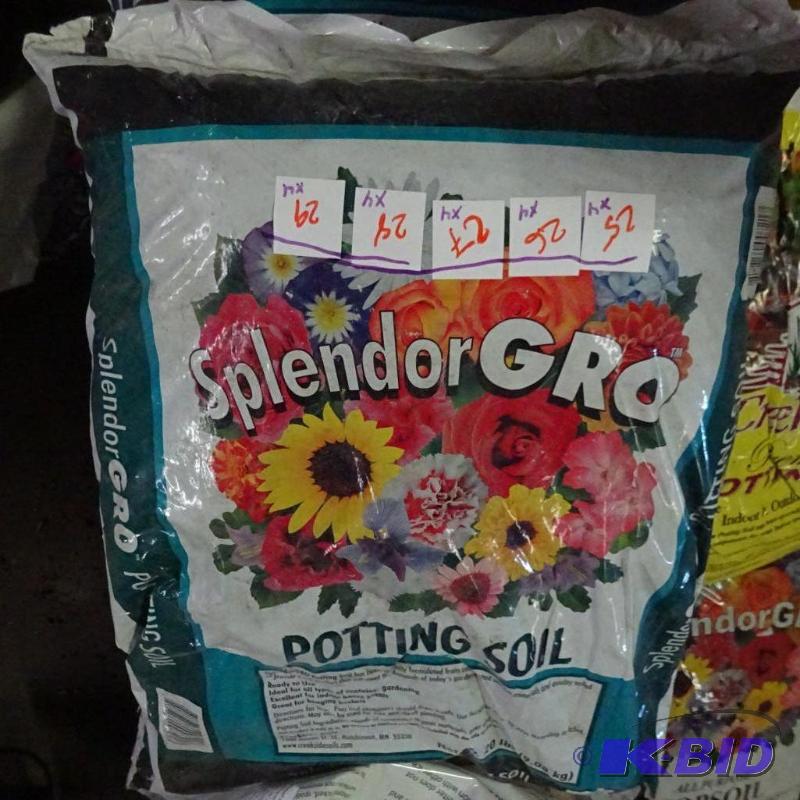 New quantity for bags of Splendora grow brand...