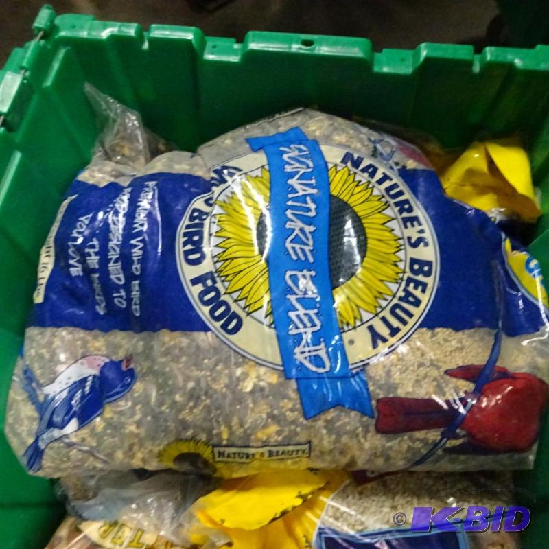 Approximately 56 pounds wild bird food includ...