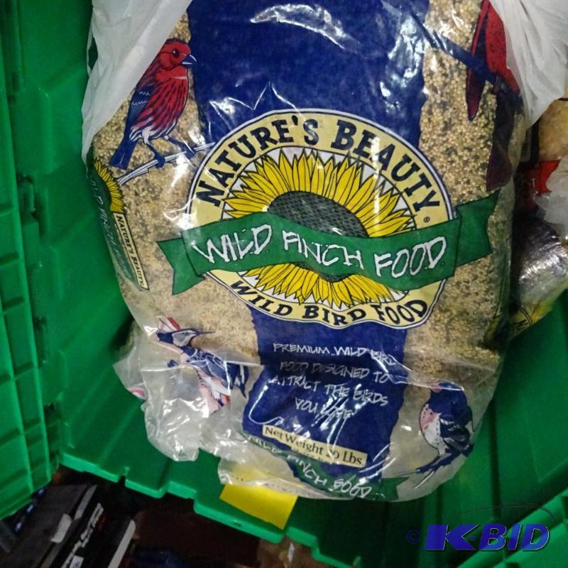 Approximately 63 pounds wild bird seed...