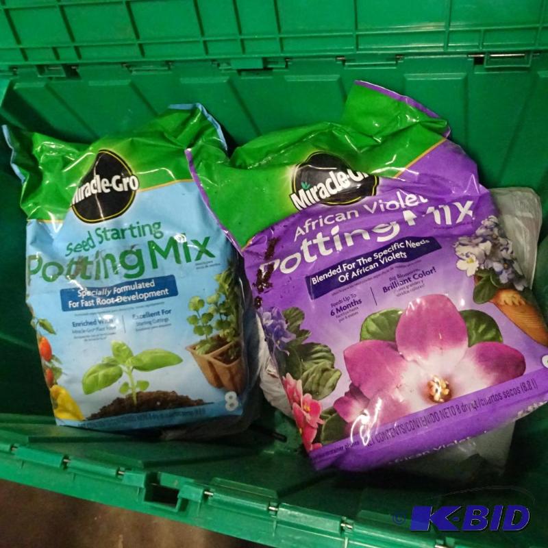 Approximately 38 pounds potting soil...