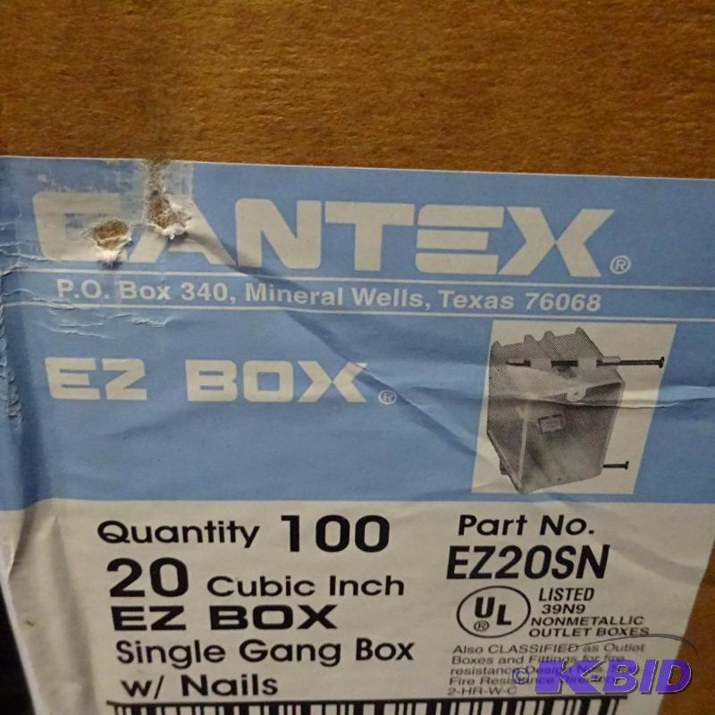 New wholesale electricians lot case of approx...