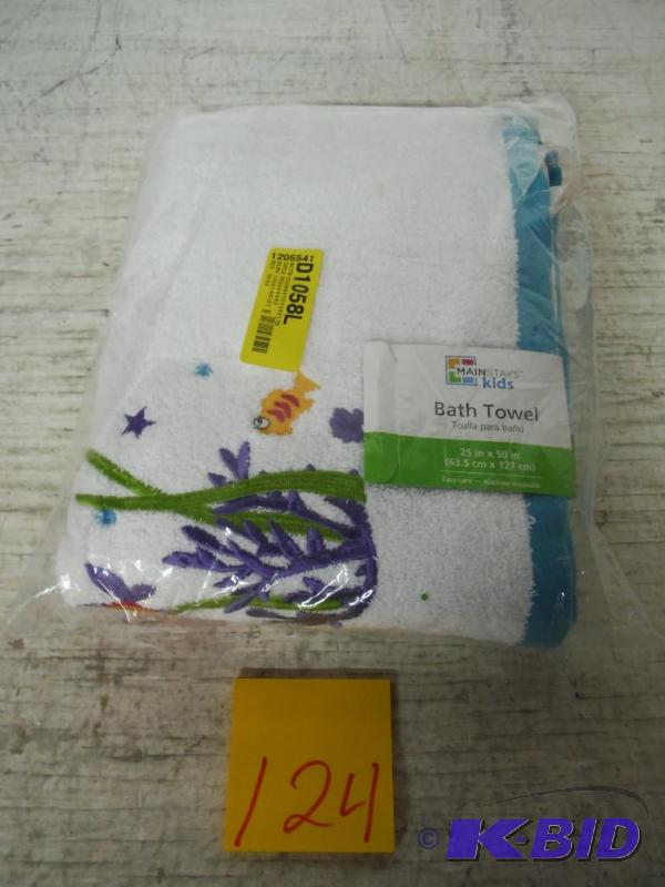 Mainstays Kids Bath Towel