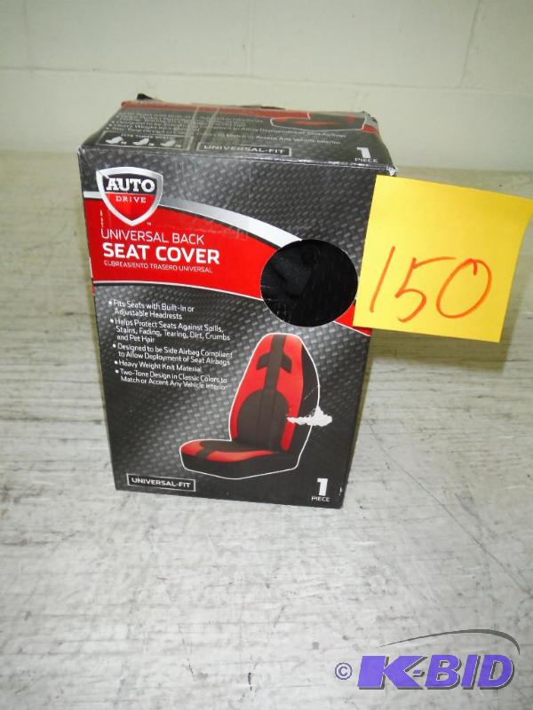 Auto Drive Universal Seat Cover (Black)