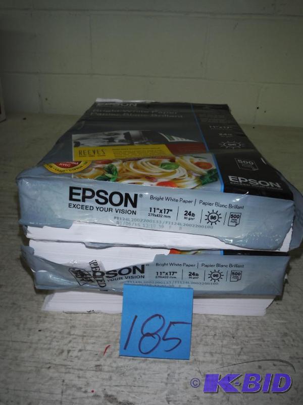 Just short of 1500 sheets of Epson 11x 17 Printing Paper
