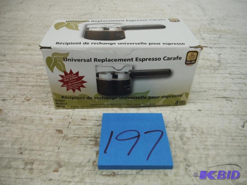 Universal Replacement Espresso Carafe