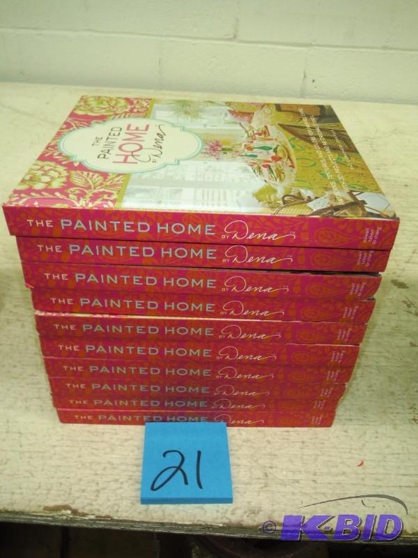 Lot of 10 The Painted Home by Dena Patterns, Textures, and Colors for Inspired Living with 20 Projects and an Original Stencil