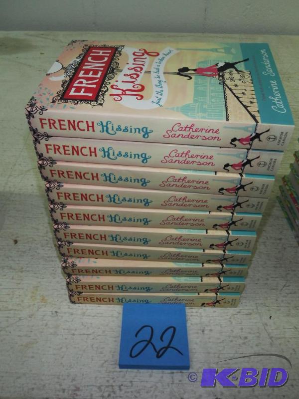 Lot of 10 French Kissing Books