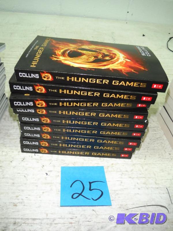 Lot of 10 The Hunger Games Movie Tie-in Edition
