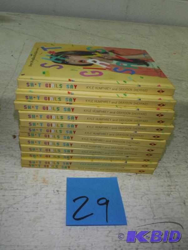 Lot of 12 Sht Girls Say books