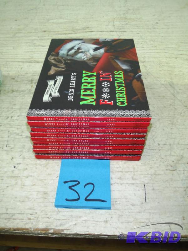 Lot of 12 Denis Learys Merry F#%$in Christmas