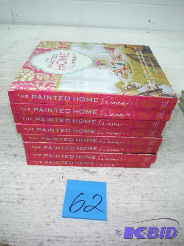 Lot of 8 The Painted Home by Dena Patterns, Textures, and Colors for Inspired Living with 20 Projects and an Original Stencil