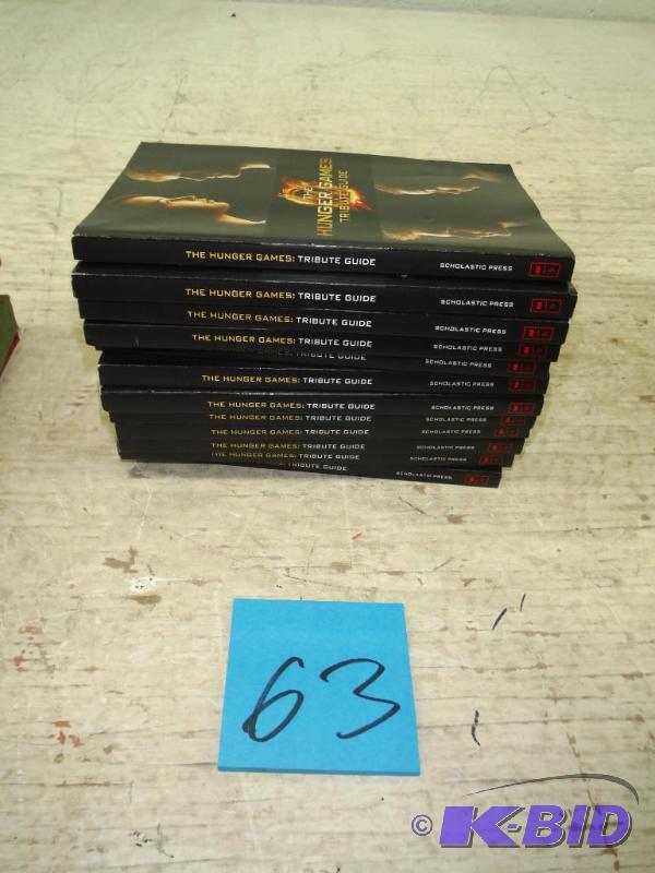 Lot of 10 The Hunger Games Tribute Guide