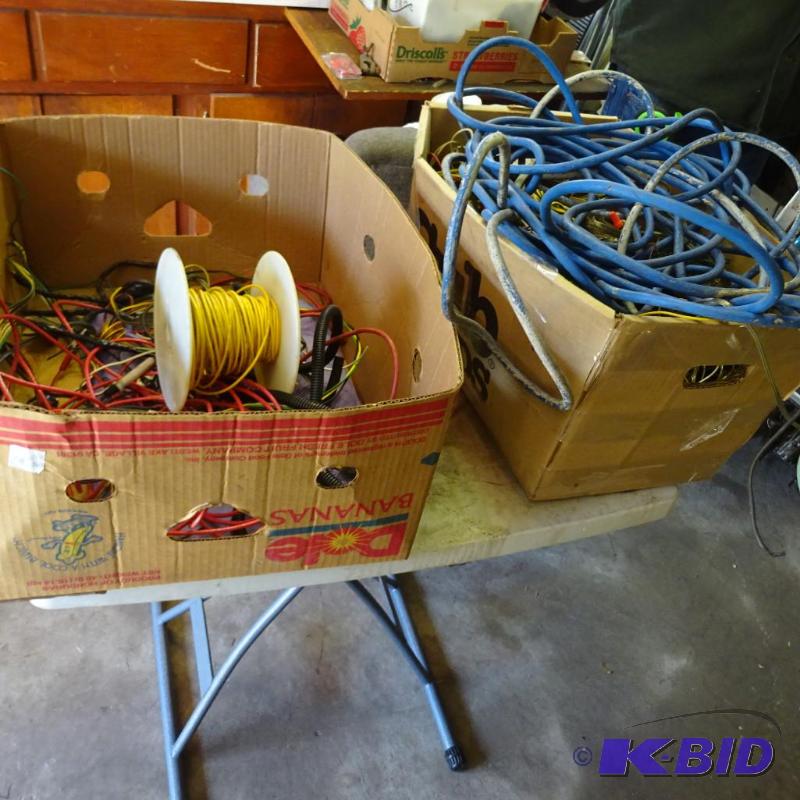 lot 114 image: 2 Boxes of Misc Wire...