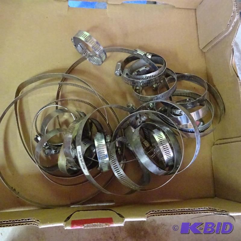 lot 133 image: Misc Hose Clamps...