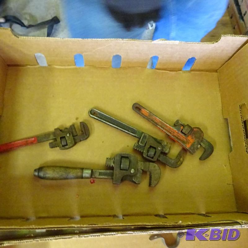 lot 141 image: Mini Pipe Wrenches...