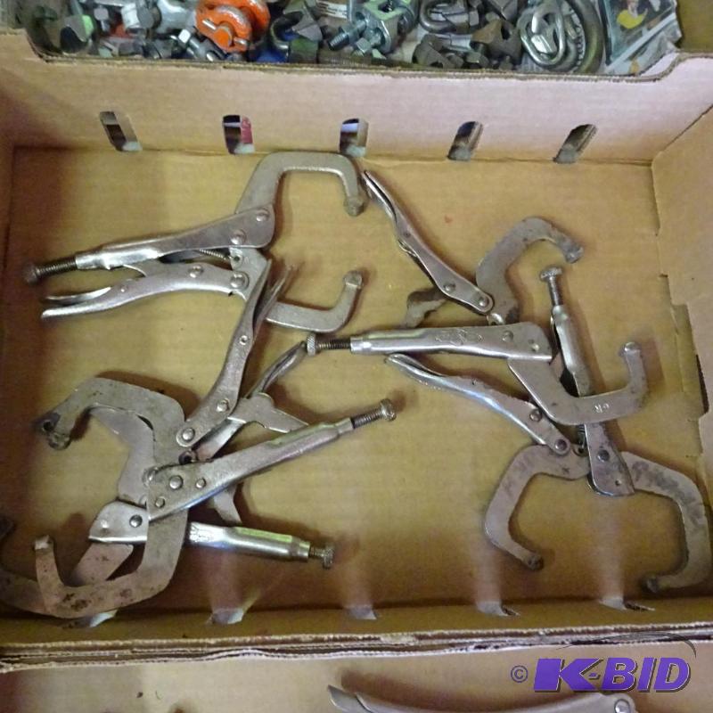 lot 145 image: 5 C Clamp Vise Grips...
