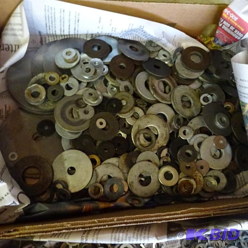 lot 148 image: Box of Misc Washers...